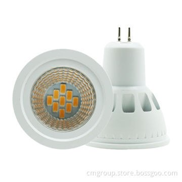 GU5.3 LED spotlight, 5W dimmable with 9pcs LG SMDs 380-410lm, CRI >85, 60 degrees with CE approval